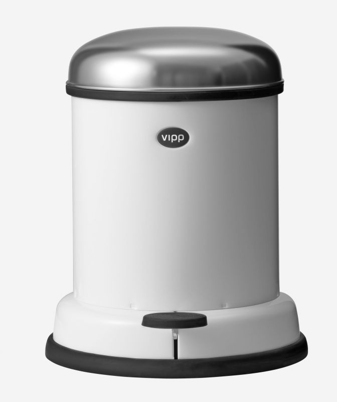 Treteimer 8L WEISS Vipp EINZELSTÜCK 